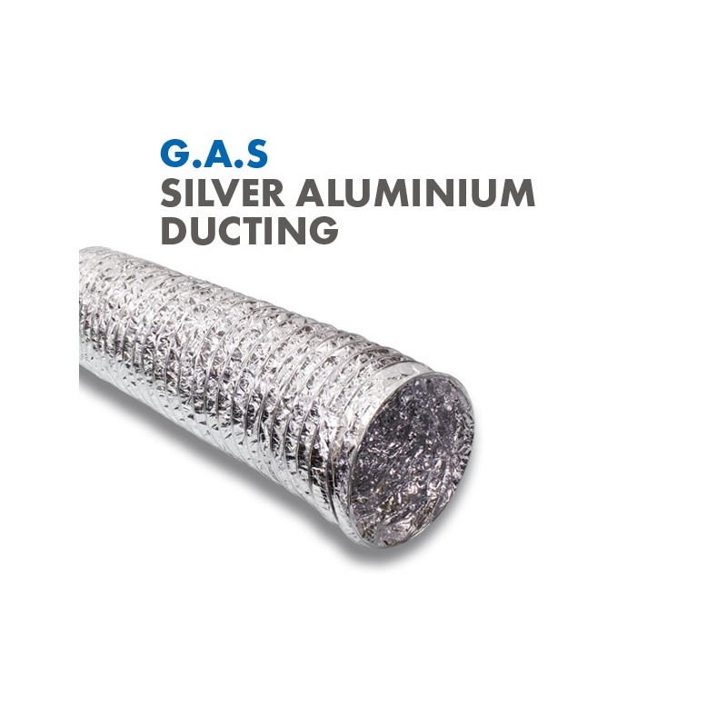 G.A.S - Aluminium Duct G.A.S Global Air Supplies Aluminium Ducting £6.57 GAS Aluminium Duct