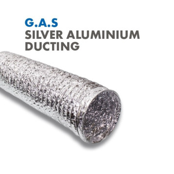 G.A.S - Aluminium Duct G.A.S Global Air Supplies Aluminium Ducting £6.57 GAS Aluminium Duct