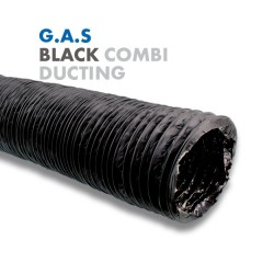 G.A.S - Black Combi Duct G.A.S Global Air Supplies Combi Ducting £10.10 GAS Black Combi Duct