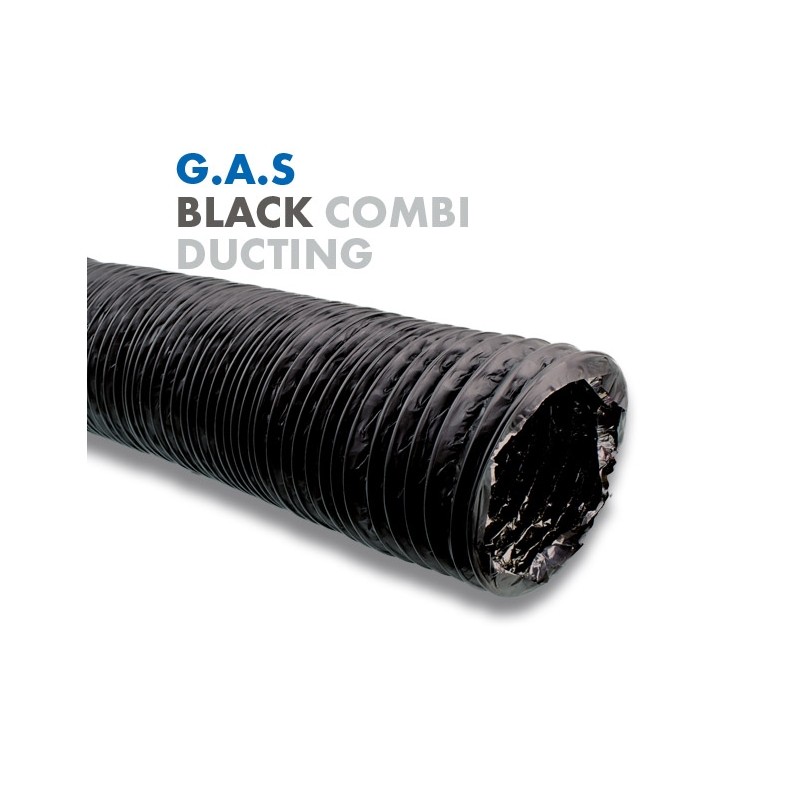 G.A.S - Black Combi Duct G.A.S Global Air Supplies Combi Ducting £10.10 GAS Black Combi Duct