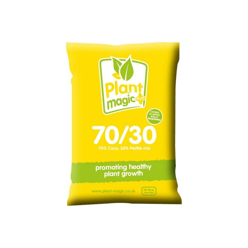 Plant Magic - 70/30 Coco Perlite 50L Bag  Coco Coir Media £14.00 Plant Magic 70/30 50L Bag