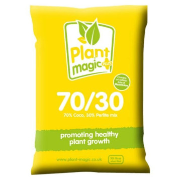 Plant Magic - 70/30 Coco Perlite 50L Bag  Coco Coir Media £14.00 Plant Magic 70/30 50L Bag